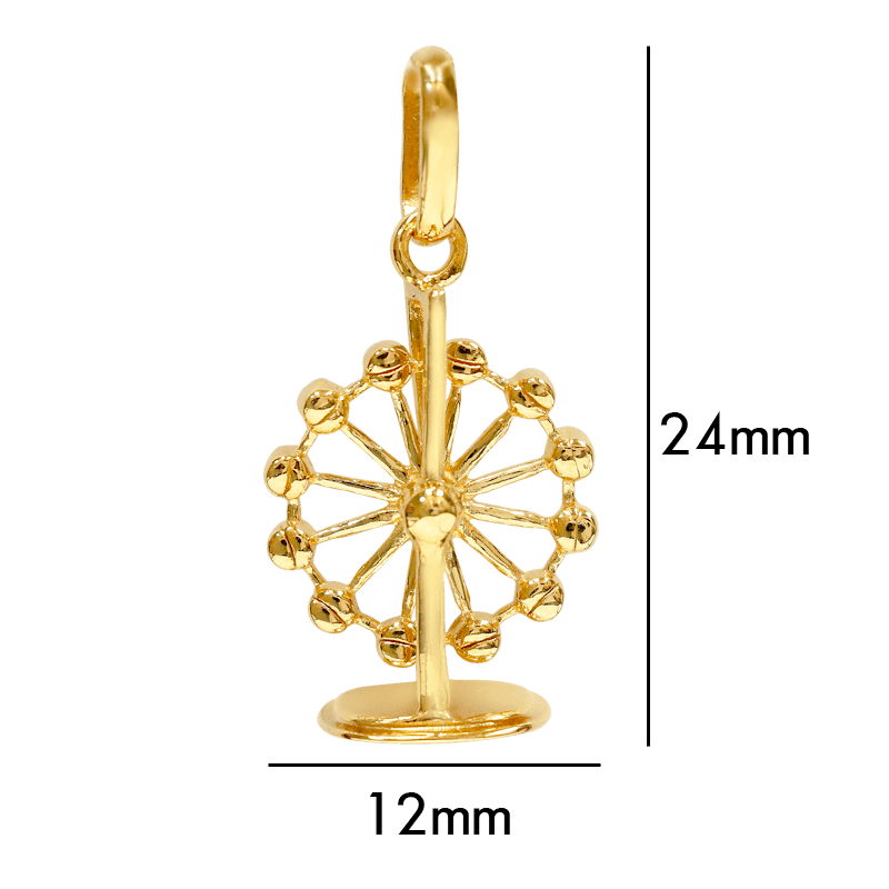 916 Gold Pendant 