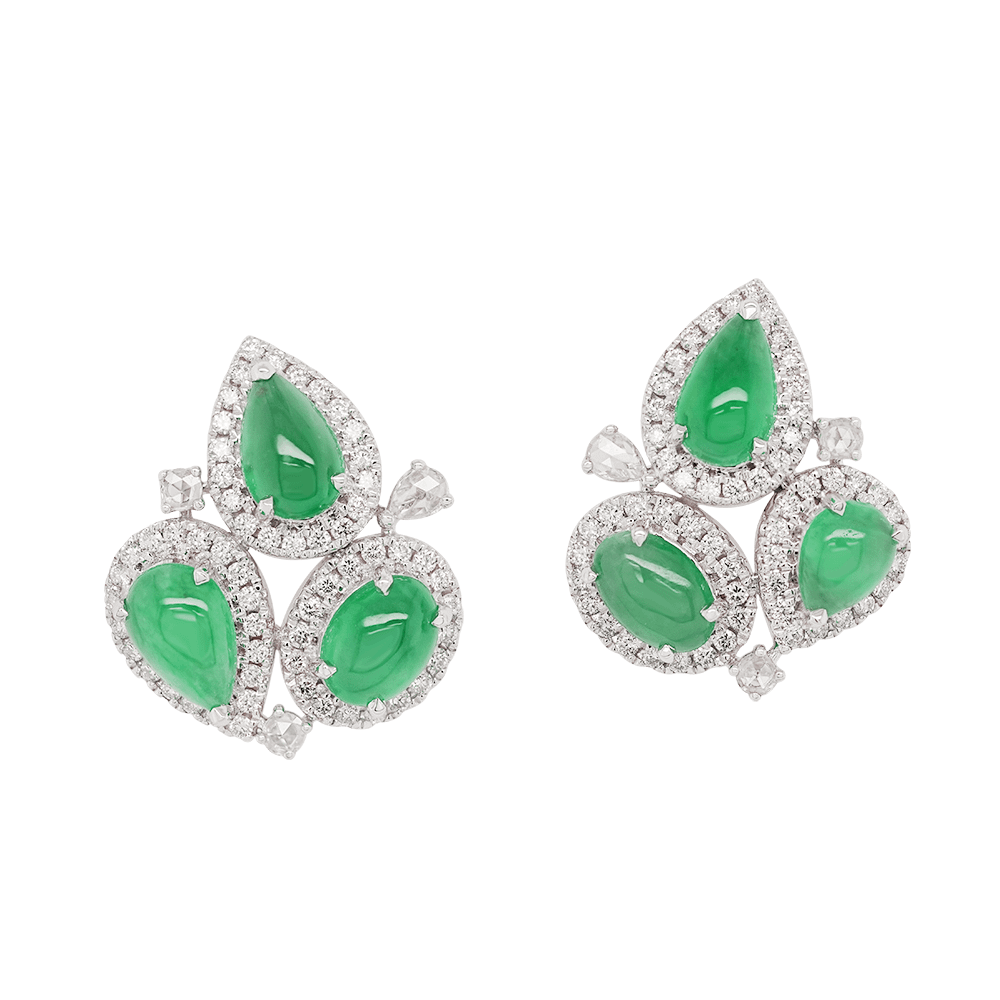 Real deals emerald earrings