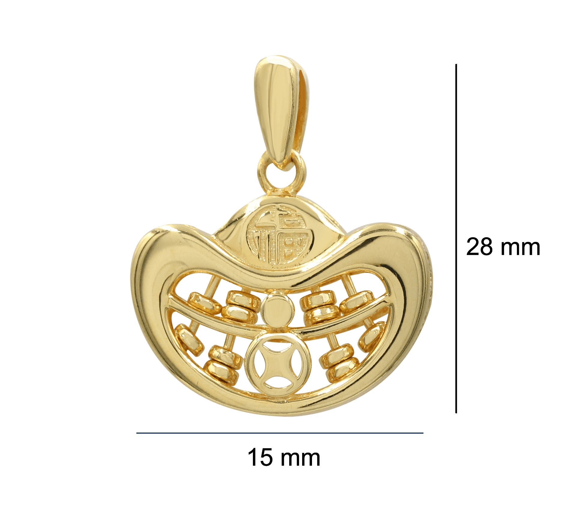 916 gold online pendant