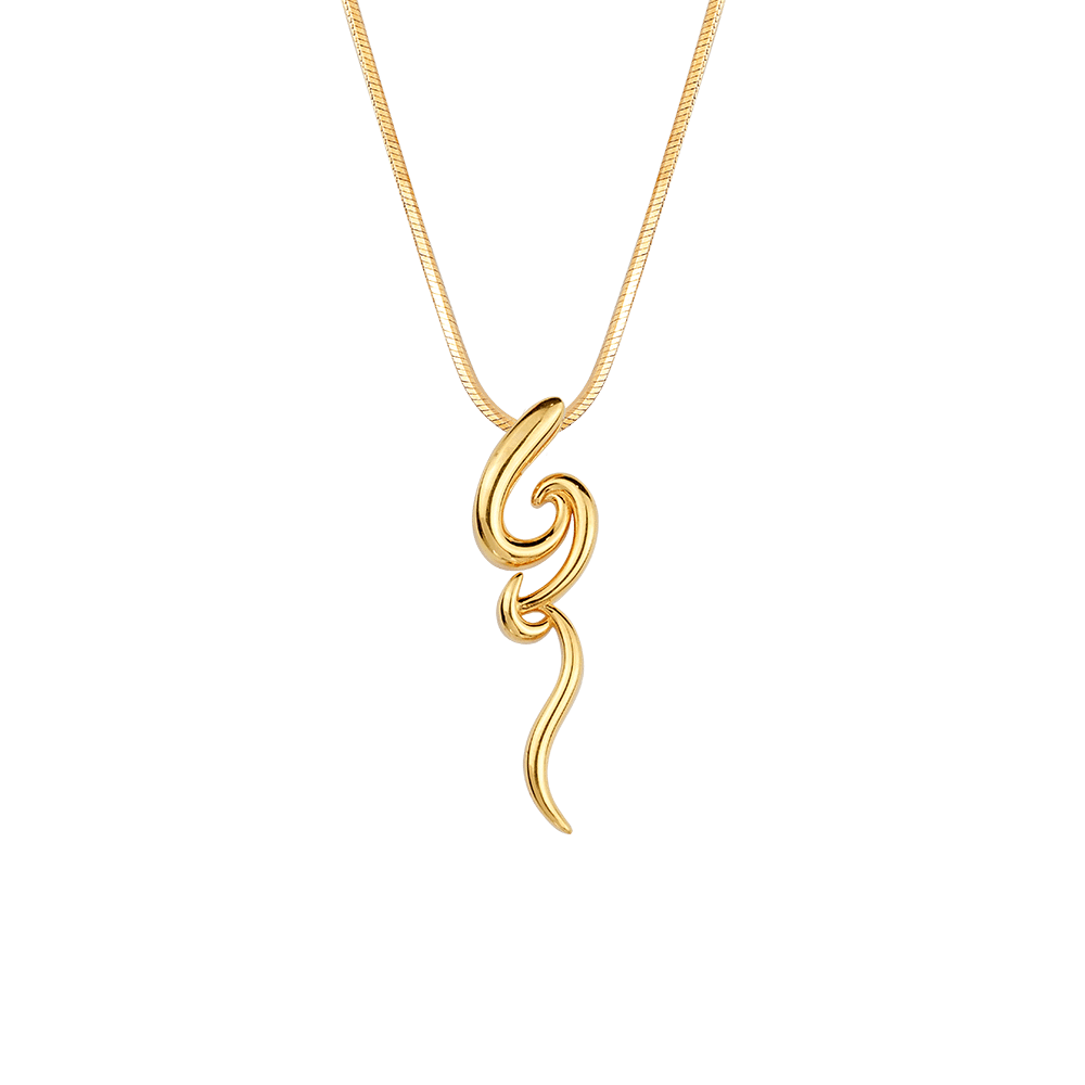 916 Gold Si Dian Jin Designer Series: Confluence Pendant - On Cheong ...