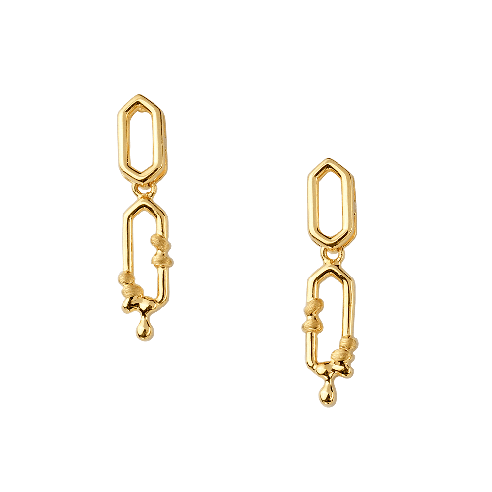 916 Gold Si Dian Jin Designer Series Le Chéri (Honey) Dangling