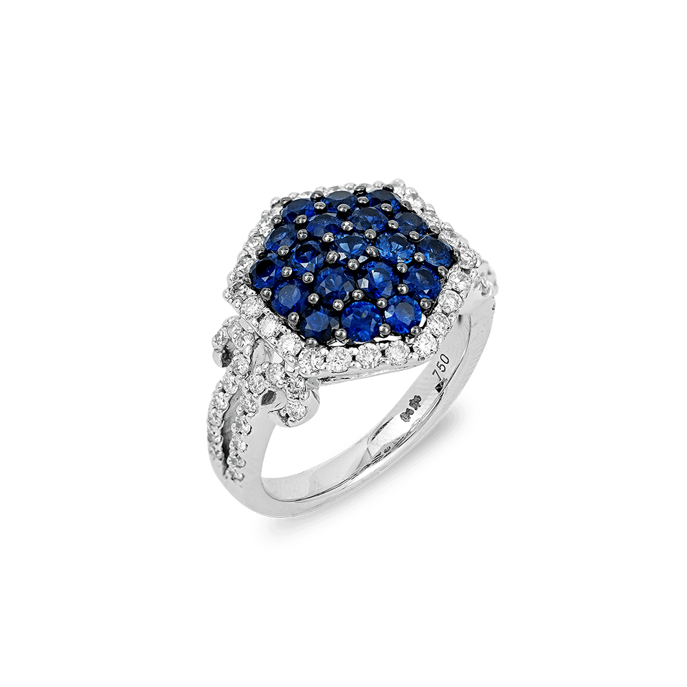 Timeless Treasure Blue Sapphire Ring On Cheong Jewellery