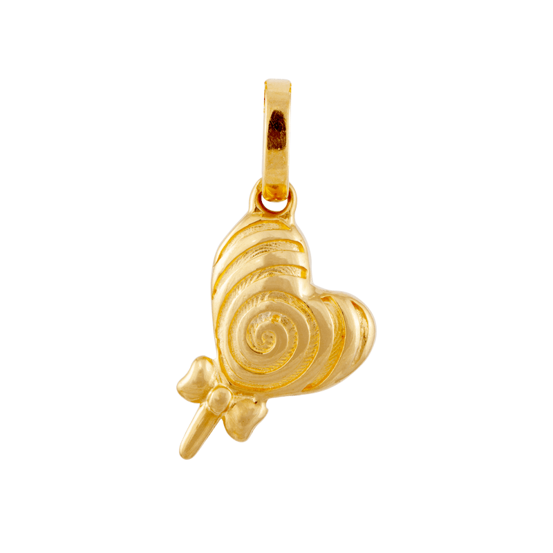 gold designer pendant