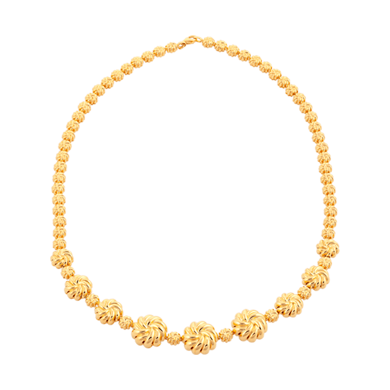 916 gold necklace new design