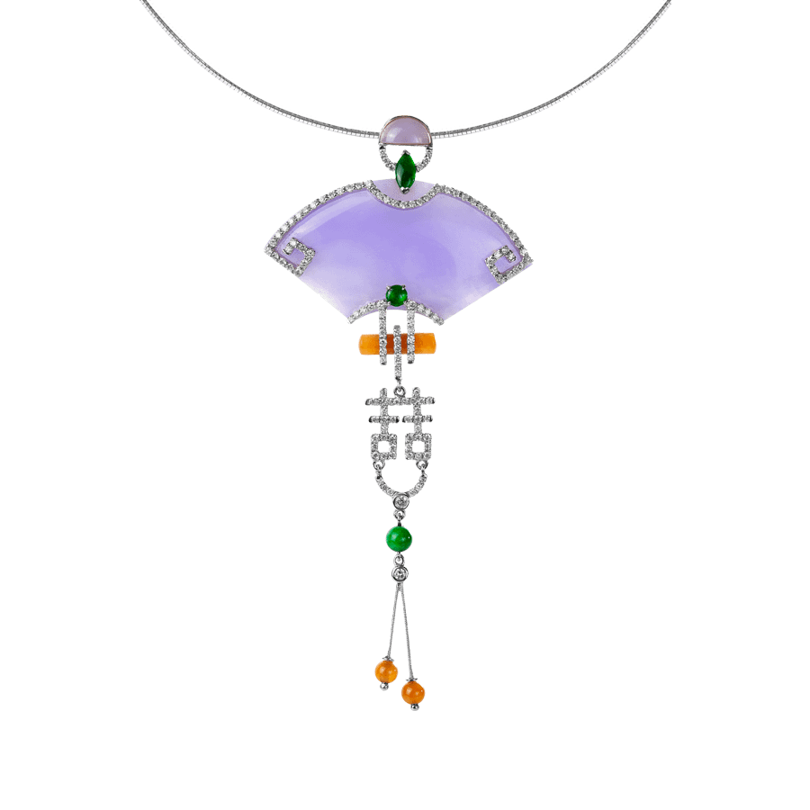 Lavender Fantasia Jadeite Pendant Lavender Fantasia Pendant