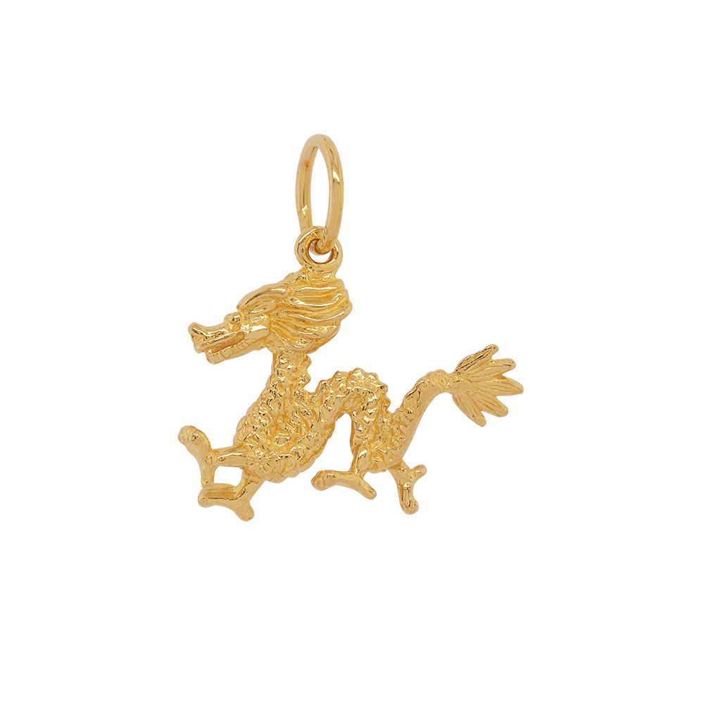 Bountiful Dragon 916 Gold Pendant