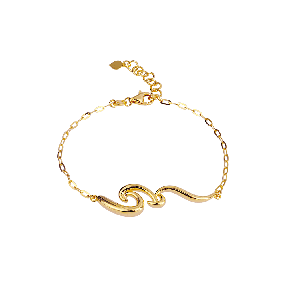 916 Gold Si Dian Jin Designer Series: Confluence Bracelet