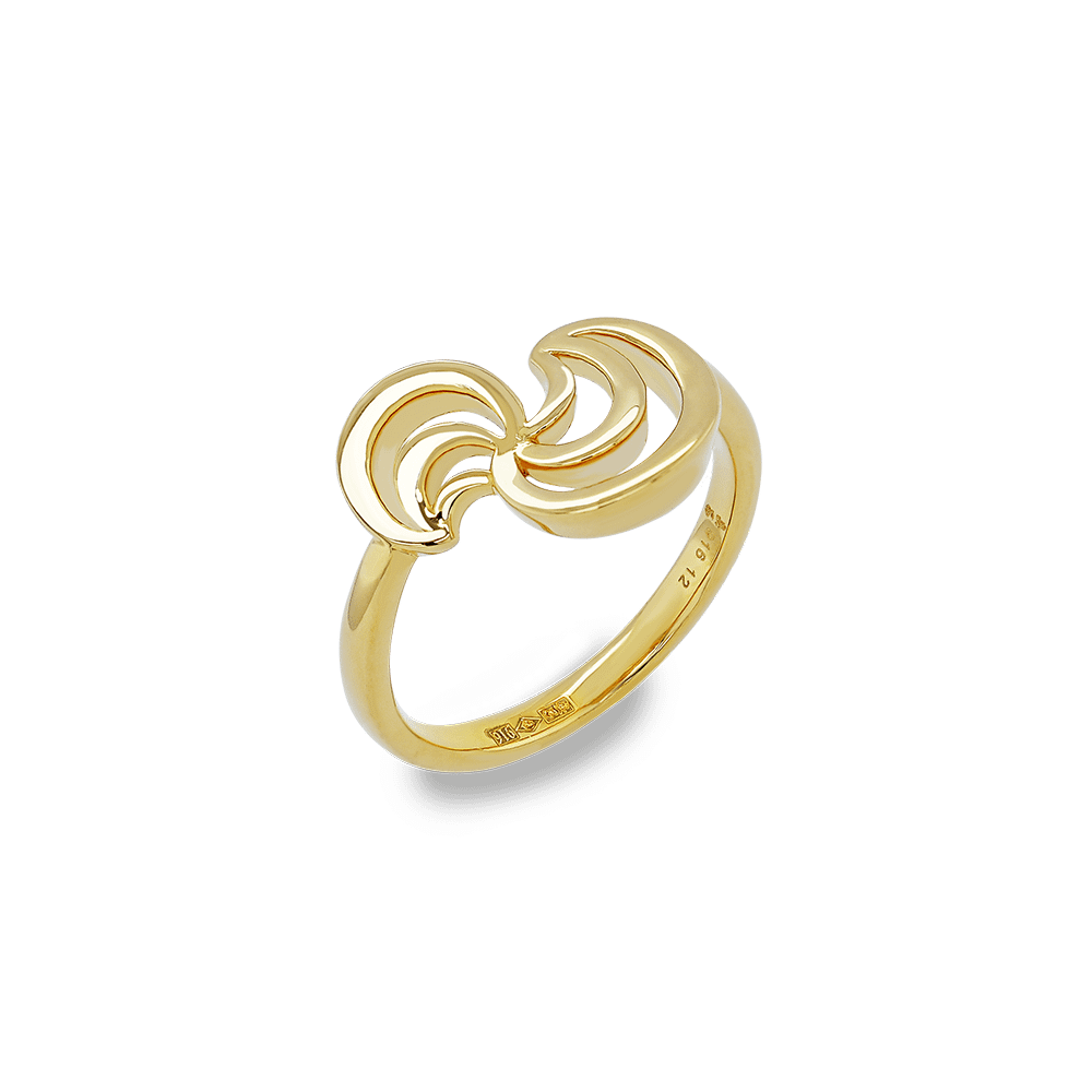916 Gold Si Dian Jin: Designer Series: Unrivalled Wind Ring