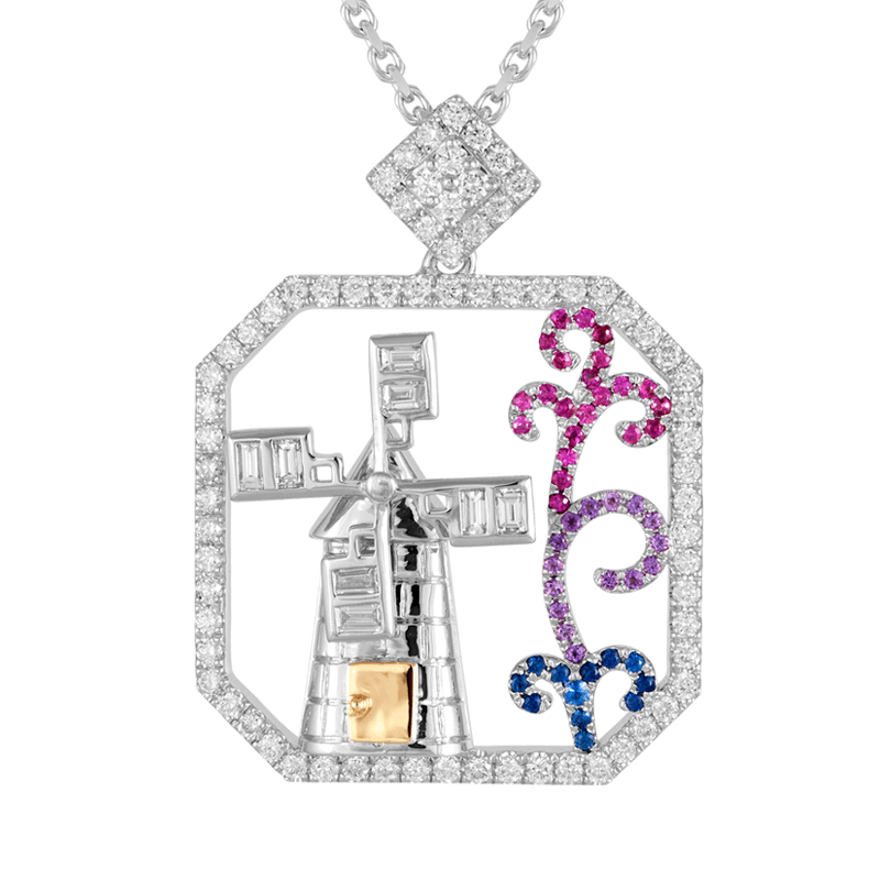 Designer Series: Secret Garden Series-Enchanted I Pendant