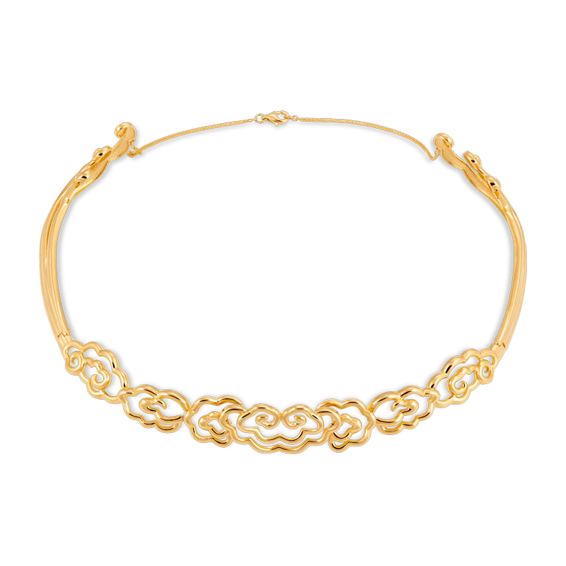 916 “四点金”设计师系列：福泽绵延项链