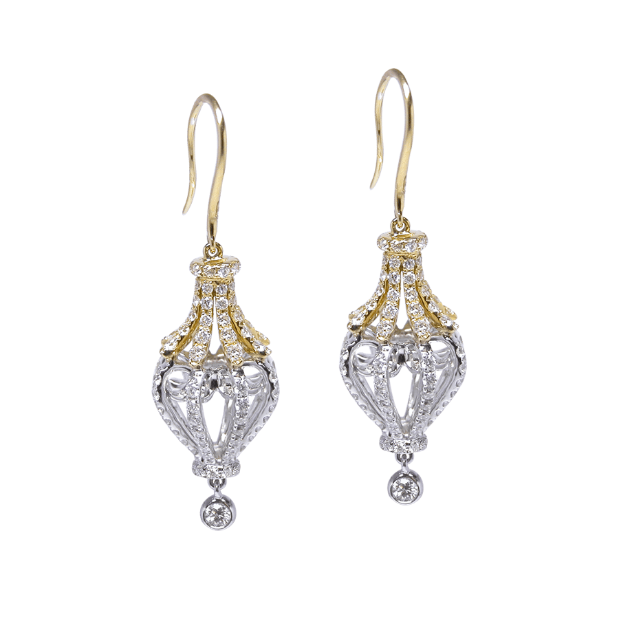 《灯籁》钻石耳环