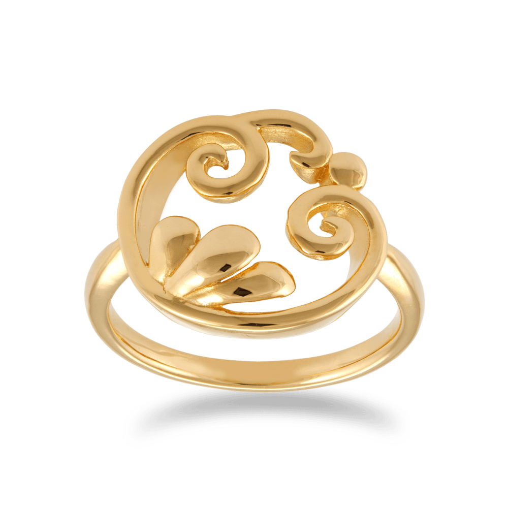 916 Gold Si Dian Jin Designer Series: Insignia Ring