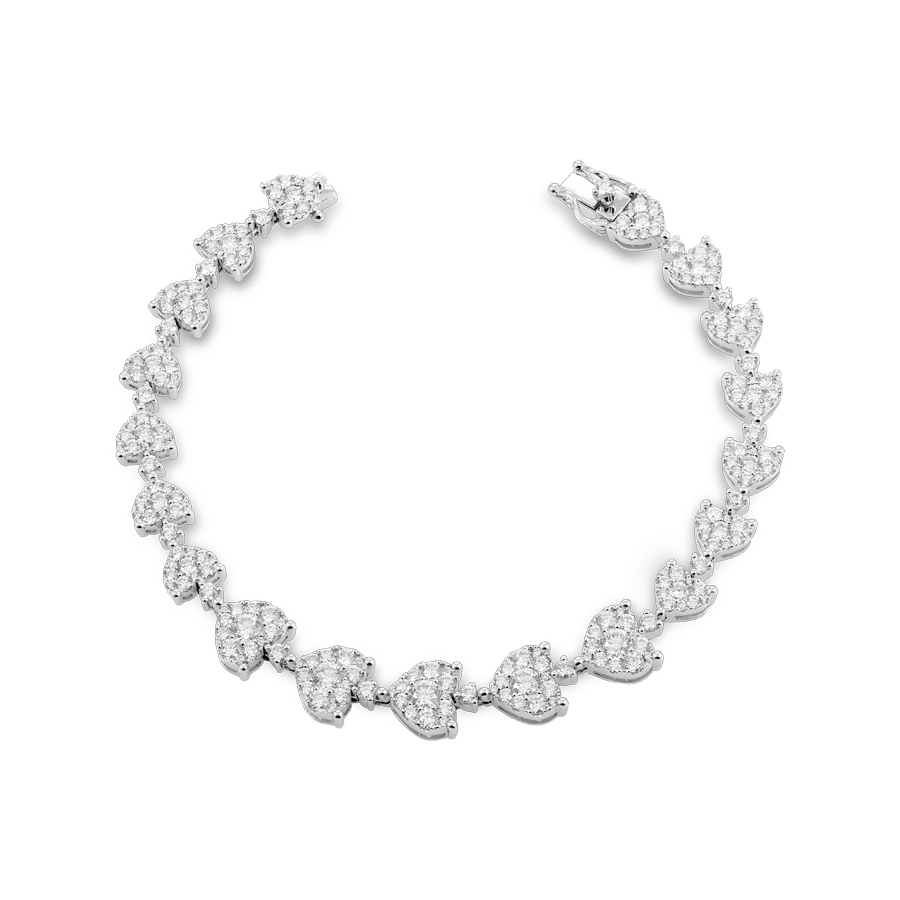 Garland of love Diamond Bracelet