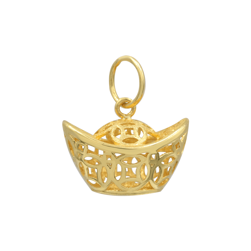 金元宝916金吊坠