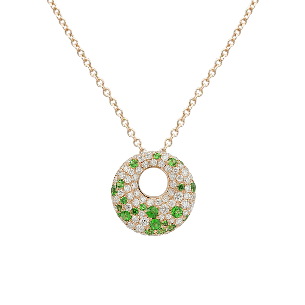 迷你 “Chevelle” 吊坠 (沙弗莱石)