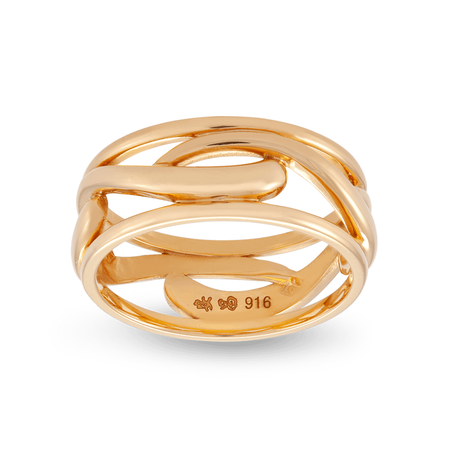 916 “四点金”设计师系列：柔情似水 - 戒指