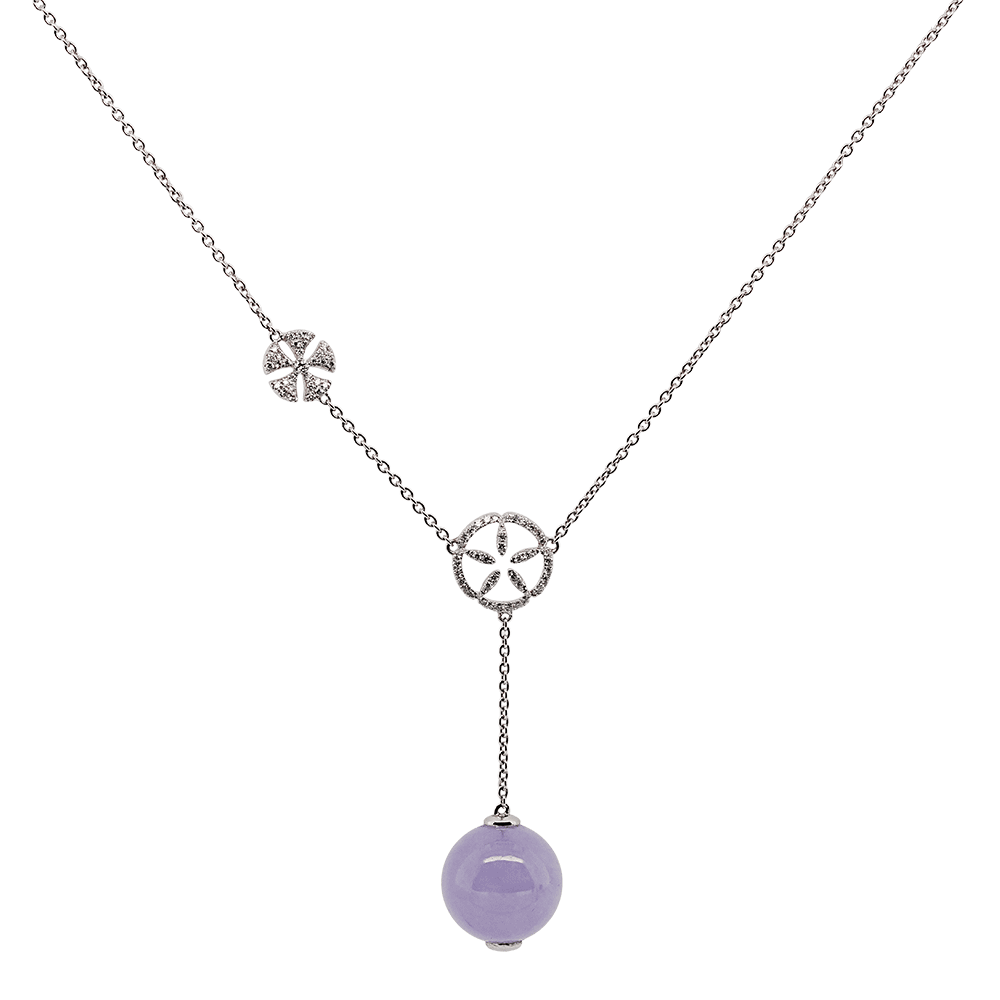 Celestial Bloom Jadeite Necklace