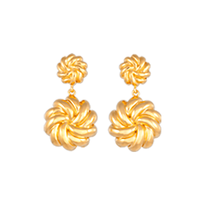 916 “四点金”设计师系列：织心耳坠